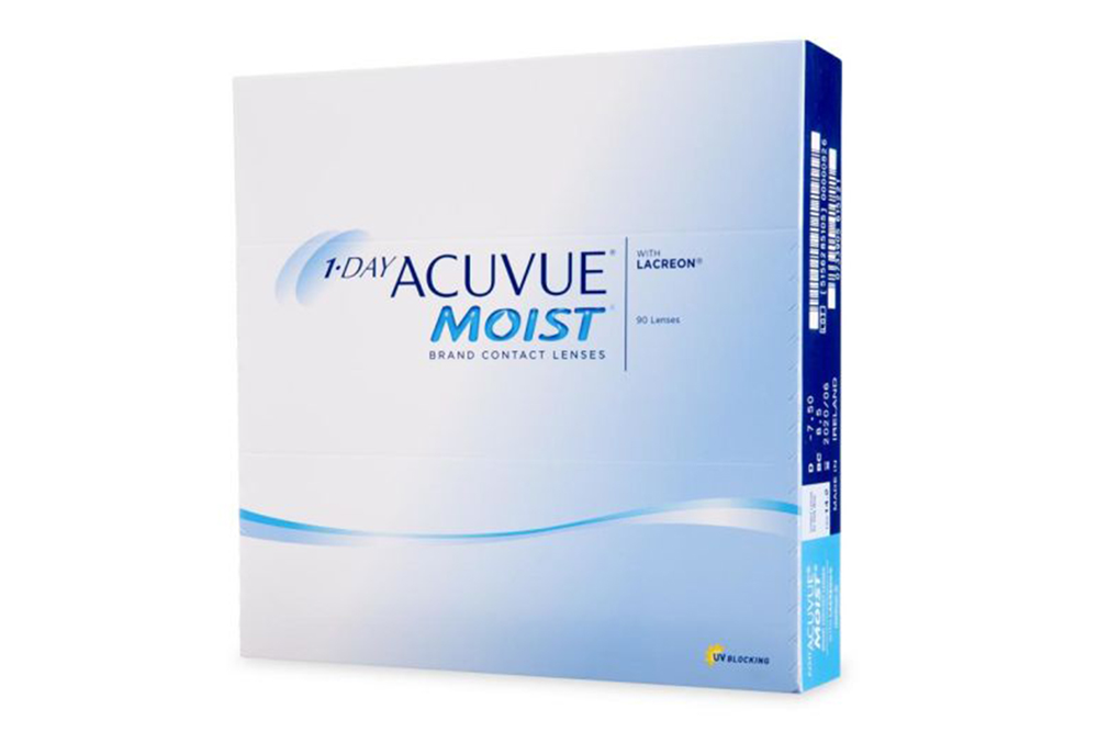 1-Day Acuvue Moist - 90 lentes