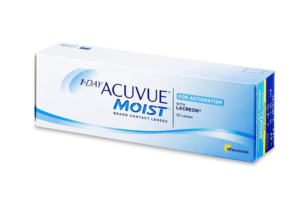 1-Day Acuvue Moist for astigmatism - 30 lentes