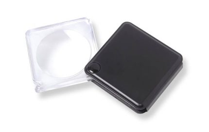 LUPA DE BOLSO QUADRADO